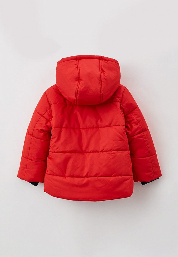Куртка утепленная Button Blue красный, размер 128, фото 2