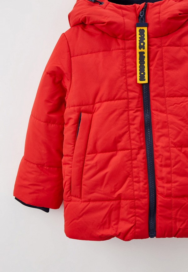 Куртка утепленная Button Blue красный, размер 128, фото 3