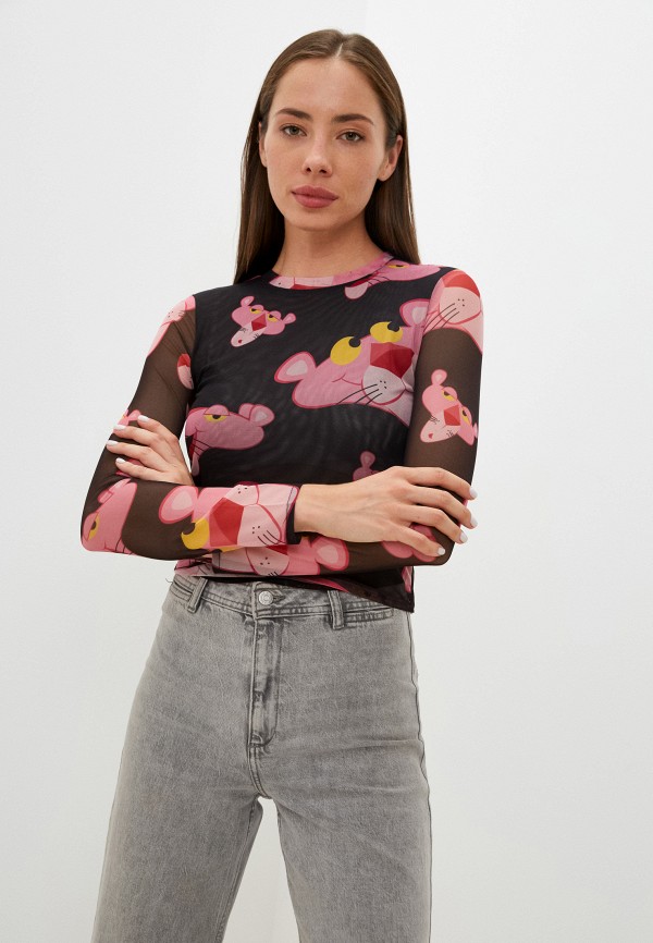 

Блуза Desigual, Черный, THE PINK PANTHER