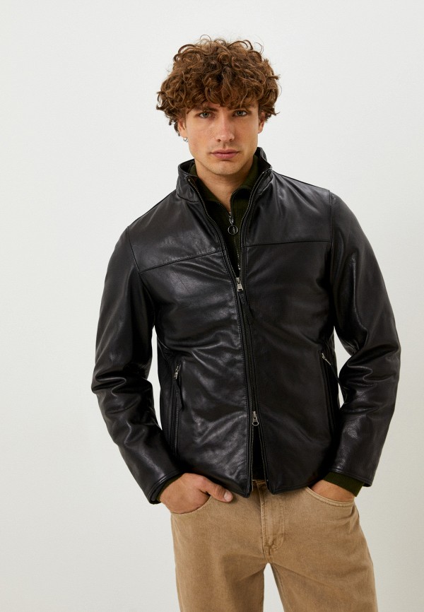 

Куртка кожаная Blouson, Черный