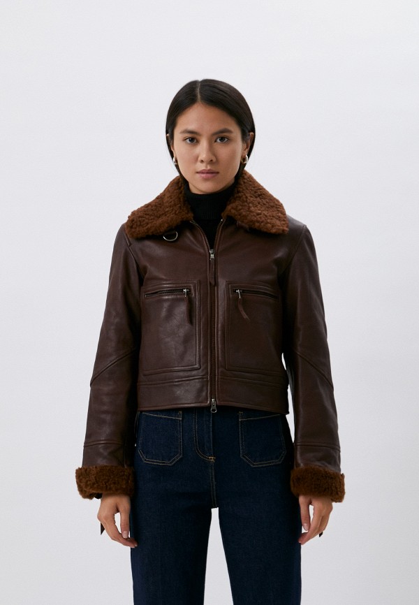

Куртка кожаная Blouson, Коричневый