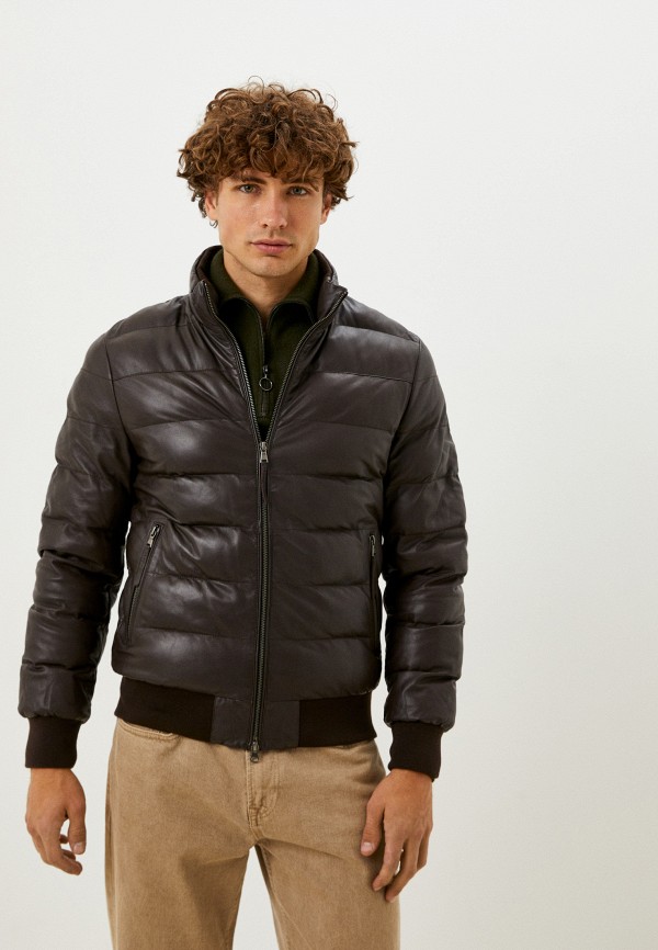 

Куртка кожаная Blouson, Коричневый