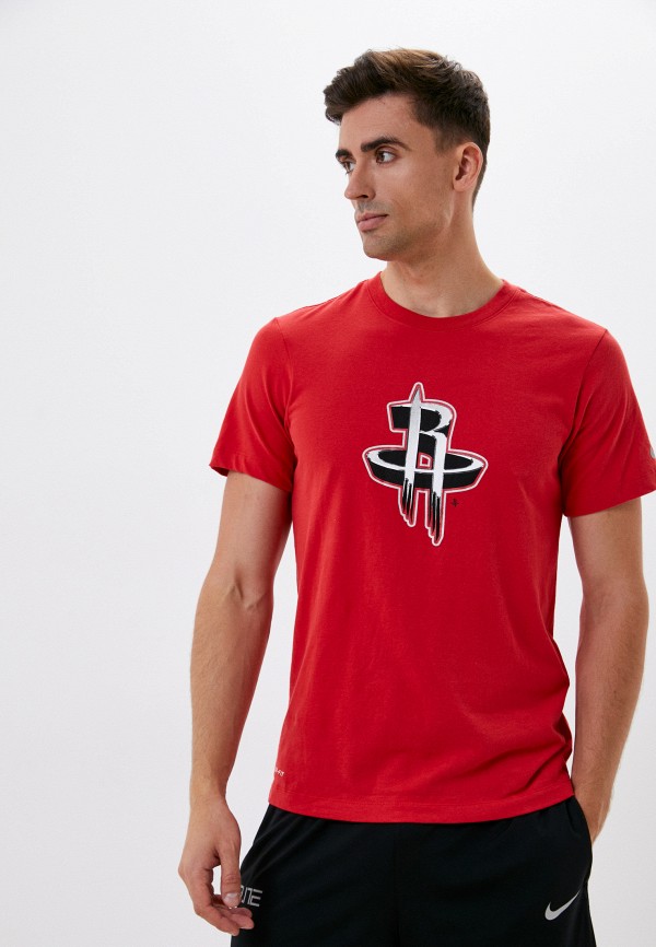 

Футболка Nike, Красный, HOU M NK DRY TEE ES CHRM LGO