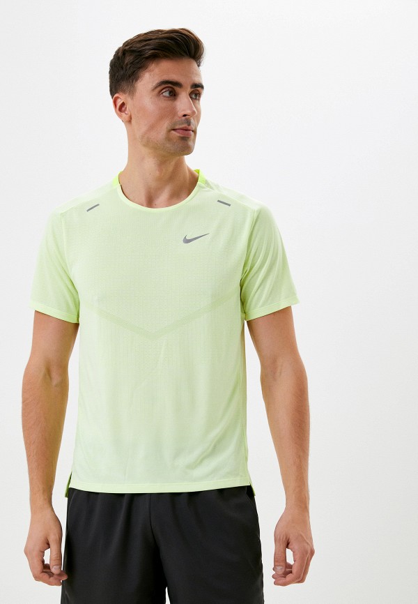 

Футболка спортивная Nike, Зеленый, M NK DFADV TECHKNIT ULTRA SS
