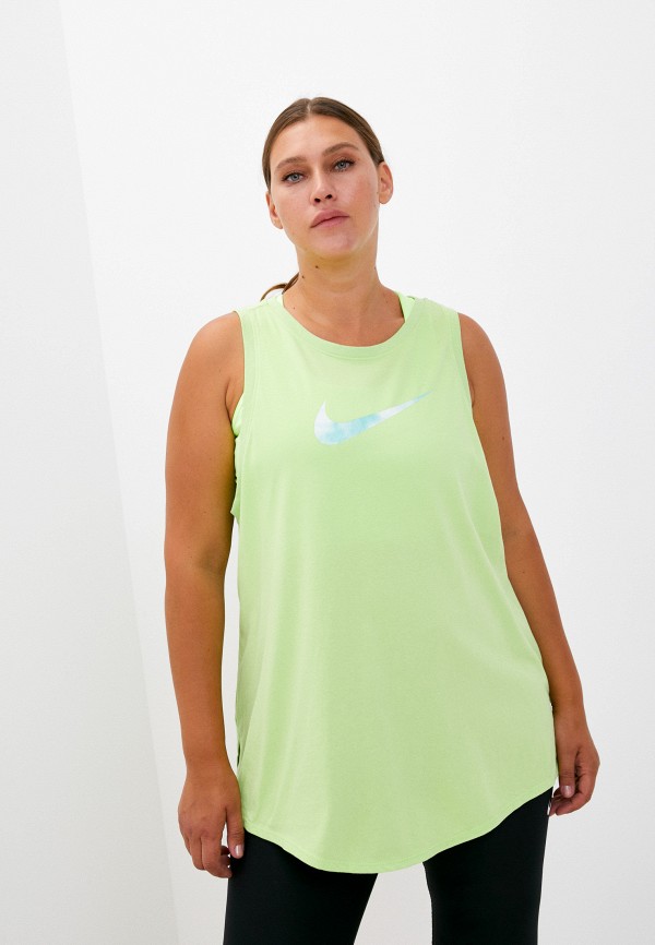 

Майка Nike, Зеленый, W NK DRY TANK ICON CLASH PLUS