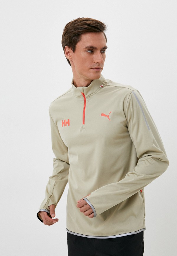 

Лонгслив спортивный PUMA, Зеленый, PUMA x Helly Hansen 1 2 Zip