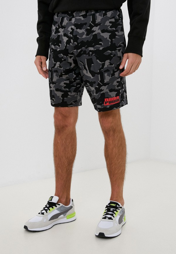 

Шорты спортивные PUMA, Серый, CORE CAMO AOP Shorts