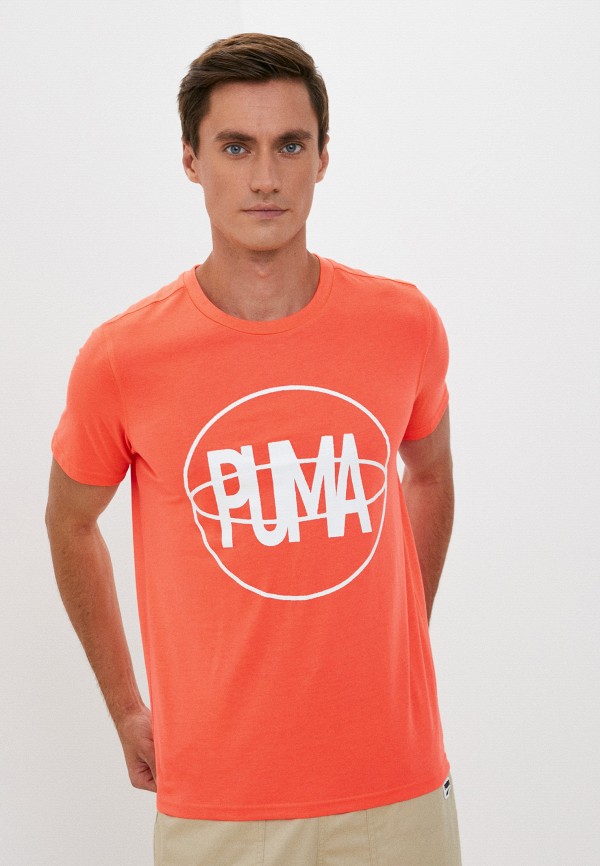 

Футболка PUMA, Коралловый, BP SS Tee 2