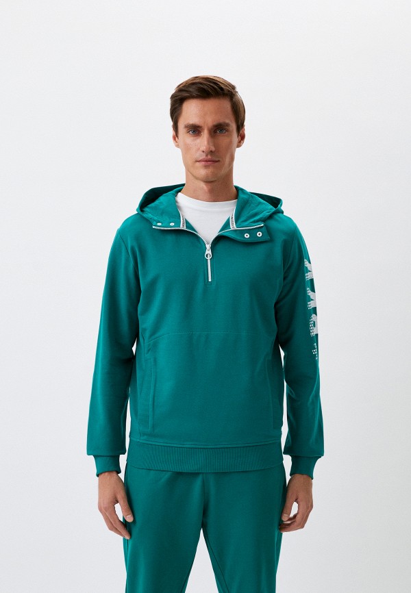 

Худи Bikkembergs, Бирюзовый