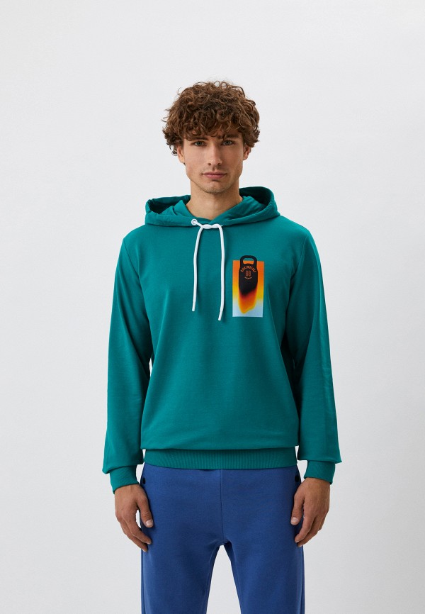 

Худи Bikkembergs, Бирюзовый