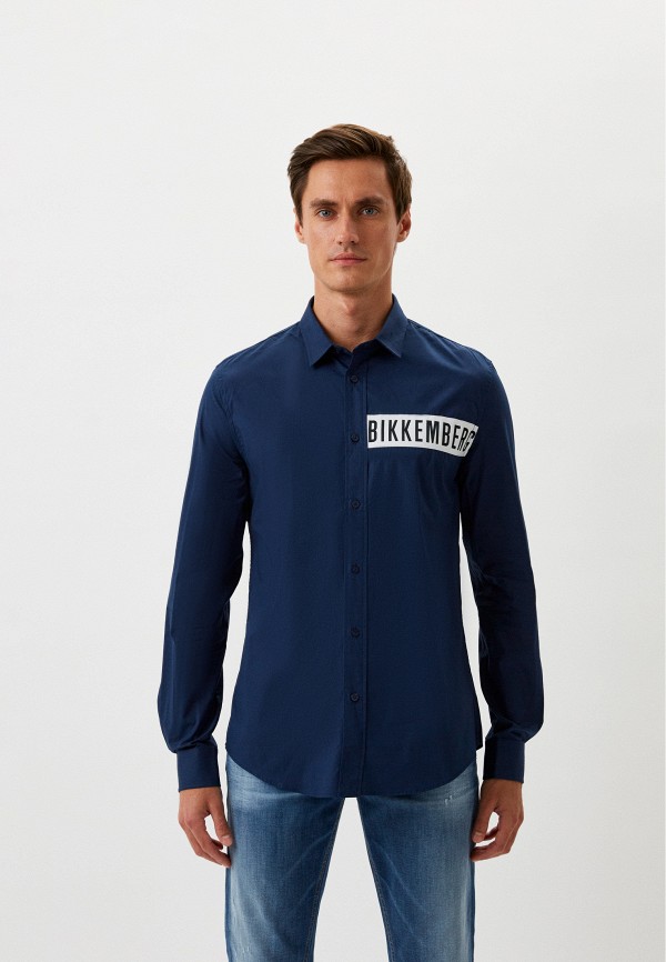 

Рубашка Bikkembergs, Синий