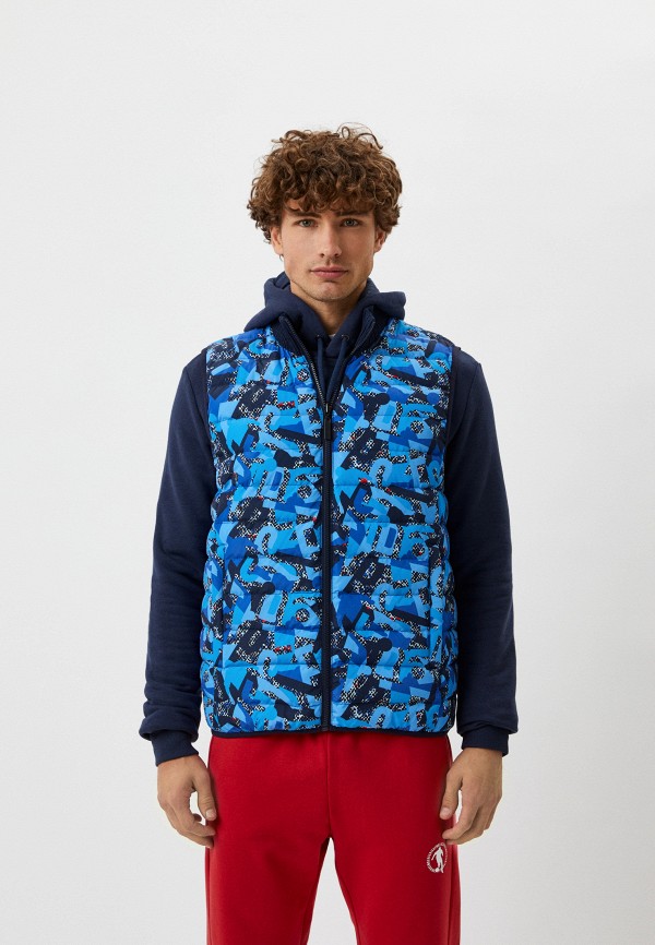 

Жилет утепленный Bikkembergs, Синий