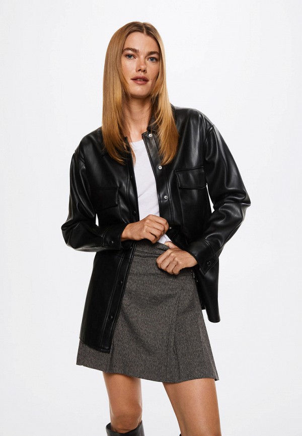 

Рубашка Mango, Черный, JUST