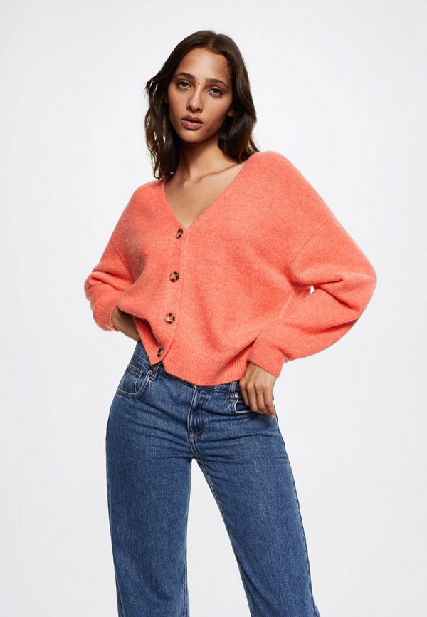 

Кардиган Mango, Коралловый, BONITO