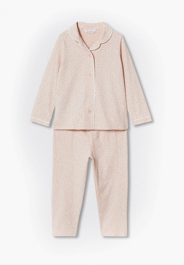

Пижама Mango Kids, Розовый, LEAFB