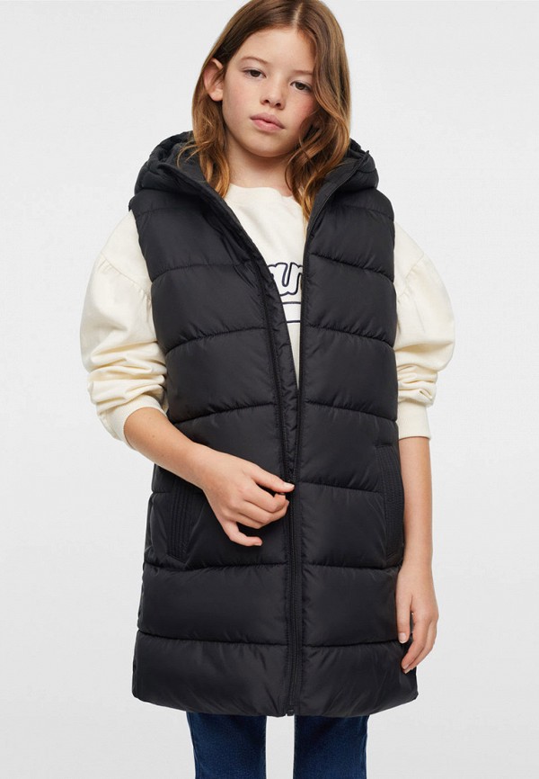фото Жилет утепленный mango kids