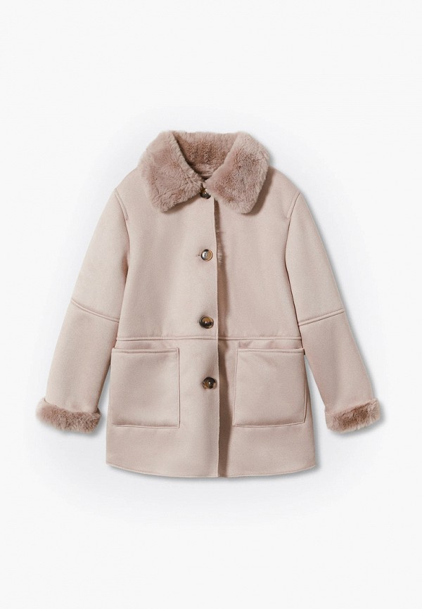 

Дубленка Mango Kids, Розовый, CHARLIZE