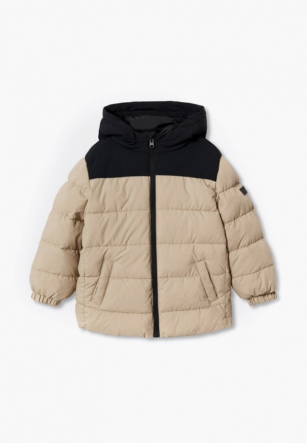 

Куртка утепленная Mango Kids, Бежевый, AMERBLOC