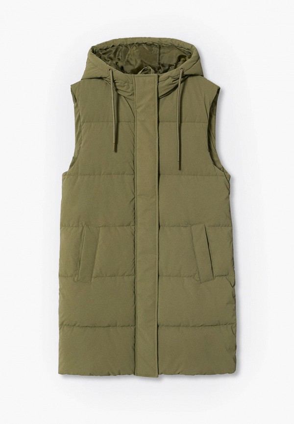 

Жилет утепленный Mango Kids, Хаки, CROCO