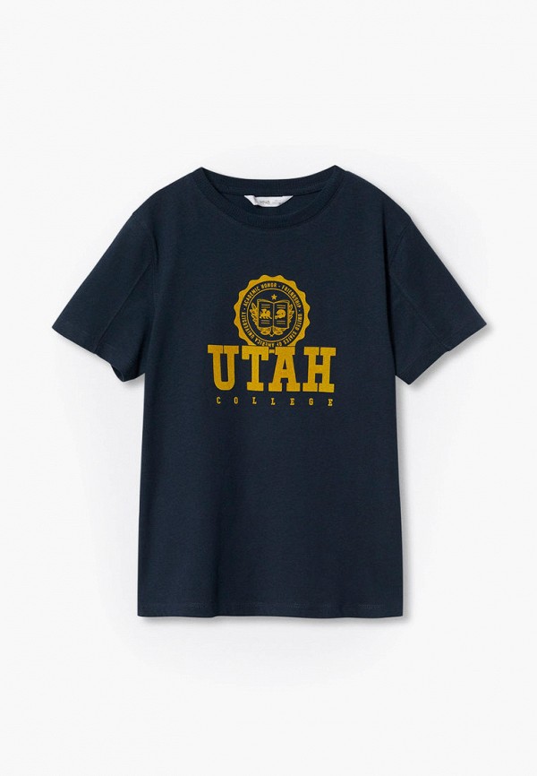 

Футболка Mango Kids, Синий, UTAH