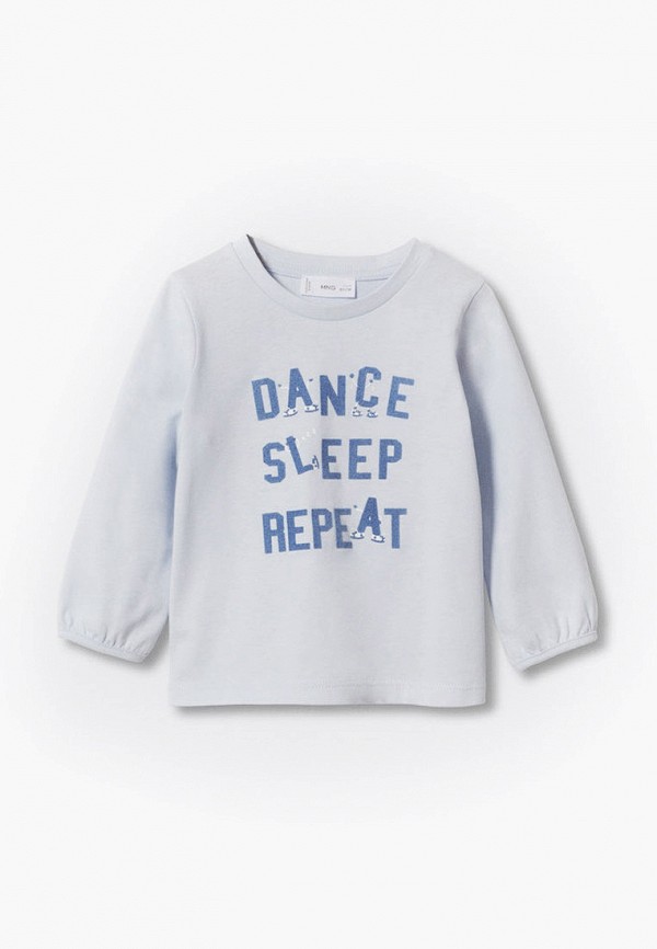 

Лонгслив Mango Kids, Синий, DANCE