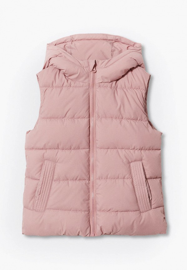 

Жилет утепленный Mango Kids, Розовый, CAPU