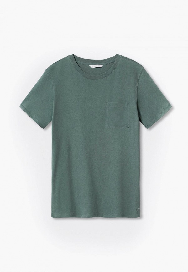 

Футболка Mango Kids, Зеленый, BASICT