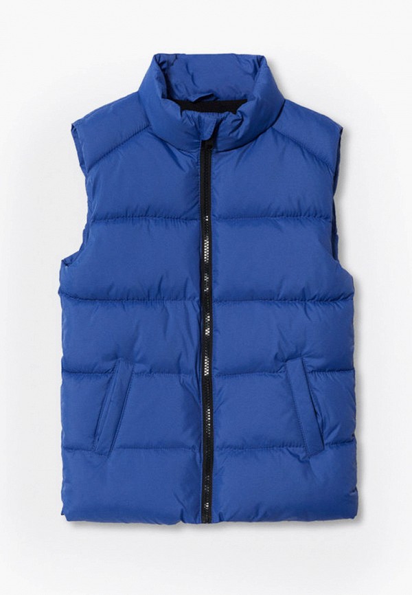 

Жилет утепленный Mango Kids, Синий, LONDRES