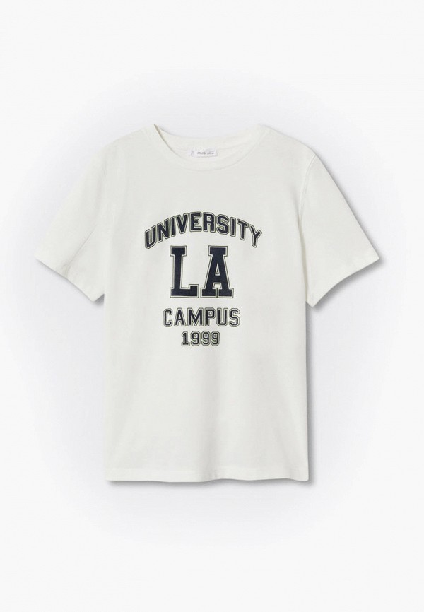 

Футболка Mango Kids, Белый, HIGH