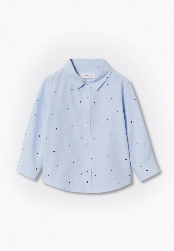 

Рубашка Mango Kids, Синий, OXFORDBP