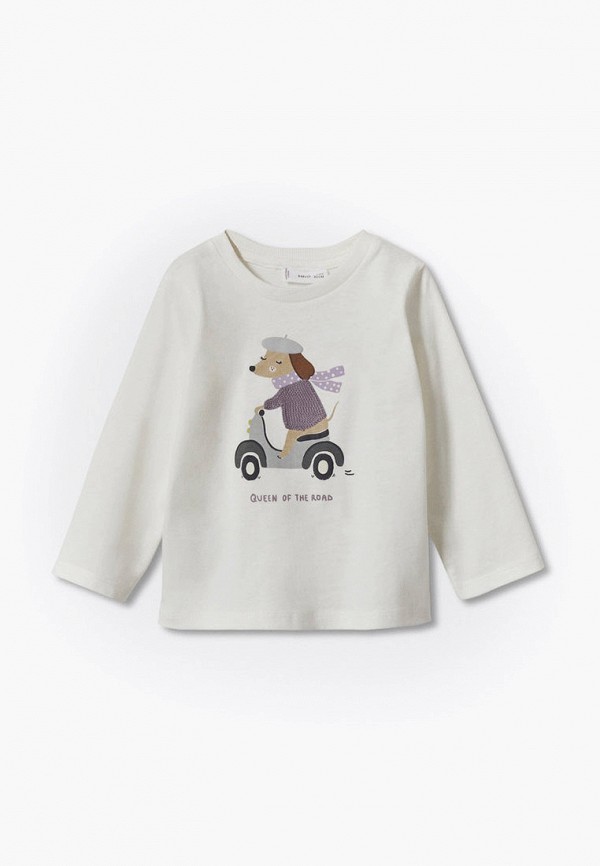 

Лонгслив Mango Kids, Белый, DOG