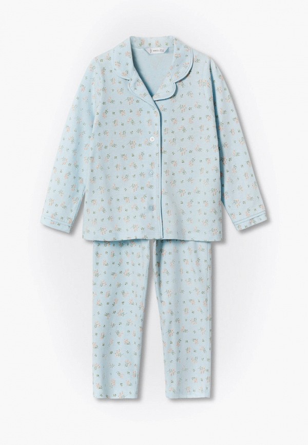 

Пижама Mango Kids, Синий, FLOWERSB