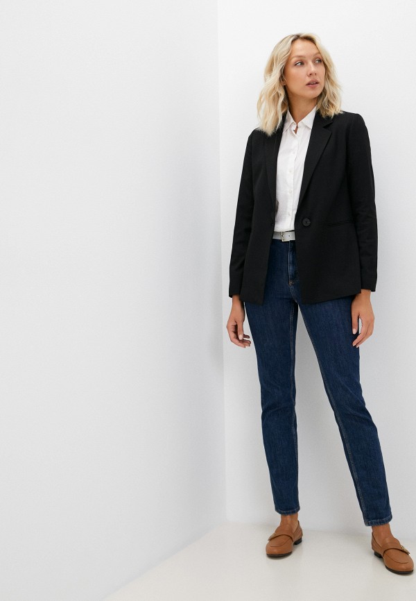 Жакет United Colors of Benetton черный, размер 44, фото 2