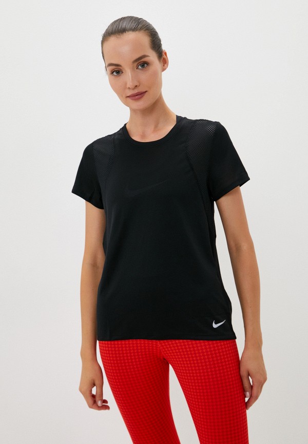 

Футболка спортивная Nike, Черный, W NK RUN TOP SS
