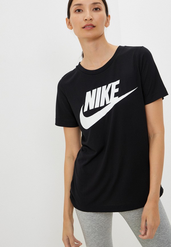 

Футболка Nike, Черный, W NSW ESSNTL TEE HBR NFS
