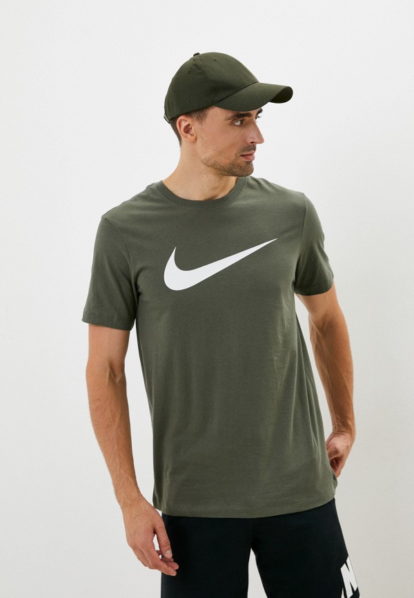 

Футболка Nike, Хаки, M NSW TEE GOOD CHEST SWSH FS