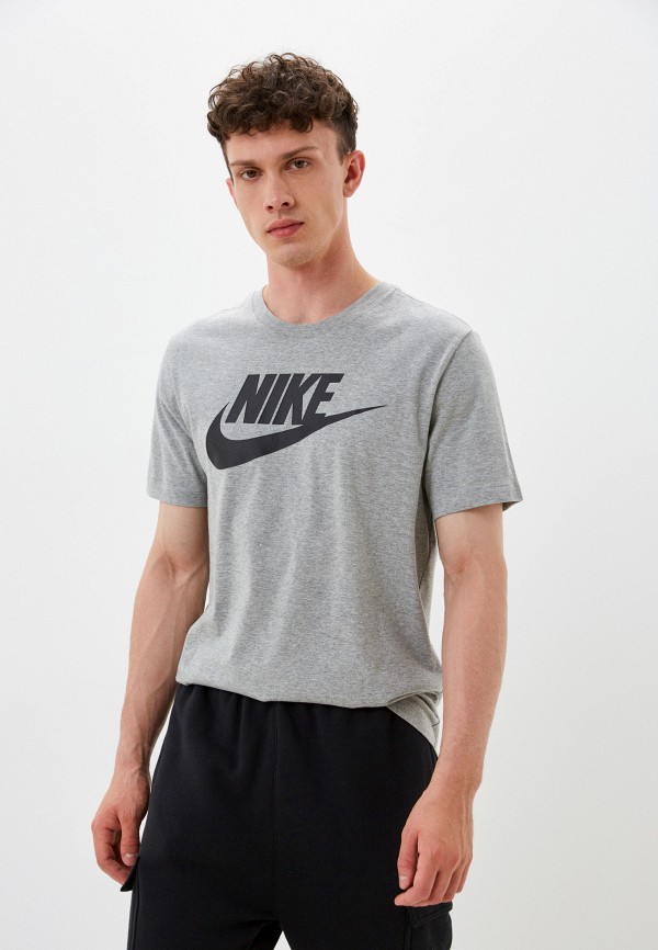 

Футболка Nike, Серый, M NSW TEE ICON FT FRNCHS FS