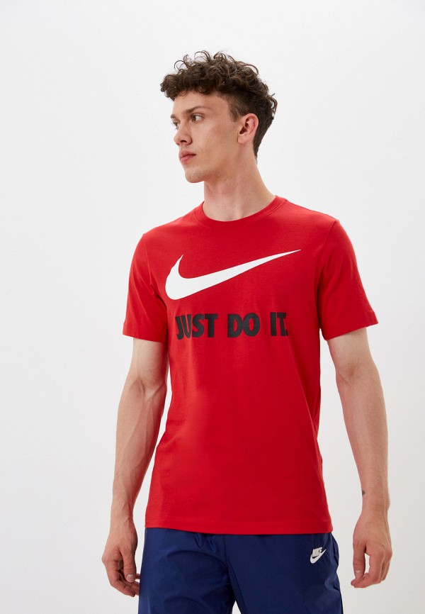 

Футболка Nike, Красный, M NSW TEE NEW JDI SWOOSH FS