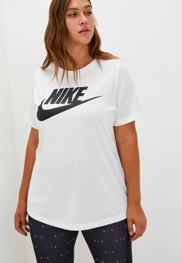 

Футболка Nike, Белый, W NSW ESSNTL TEE HBR EXT NFS
