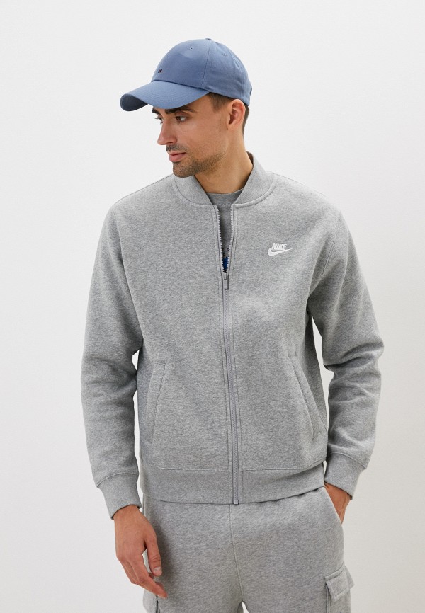 

Олимпийка Nike, Серый, M NSW CLUB BOMBR JKT BB