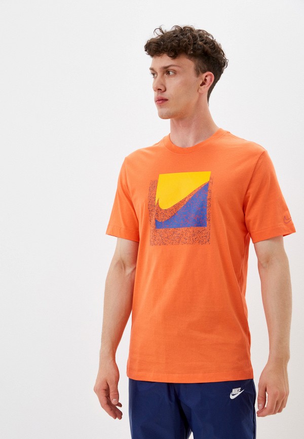 

Футболка Nike, Оранжевый, M NSW TEE BRANDRIFF SWOOSH BOX
