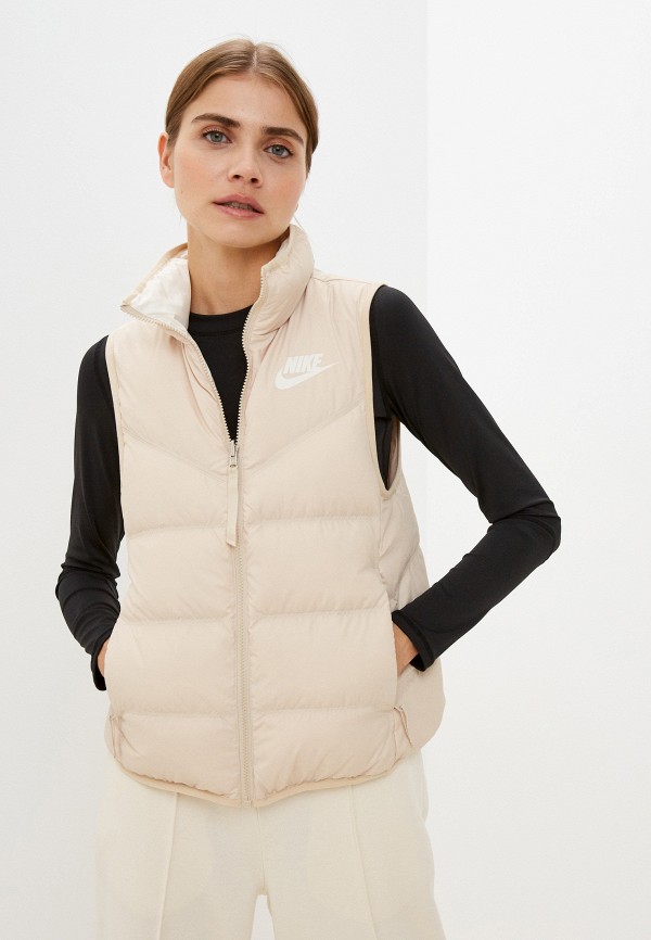 

Жилет утепленный Nike, Бежевый, W NSW WR DWN FILL VEST REV NFS