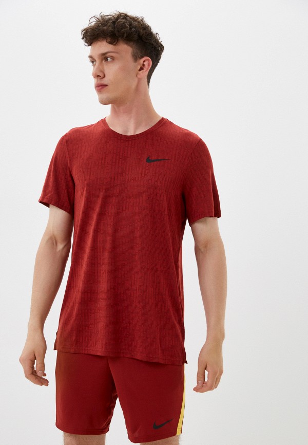 

Футболка спортивная Nike, Коричневый, M NK DF SUPERSET AOJ SS