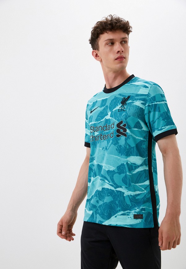 

Футболка спортивная Nike, Бирюзовый, LFC M NK BRT STAD JSY SS AW