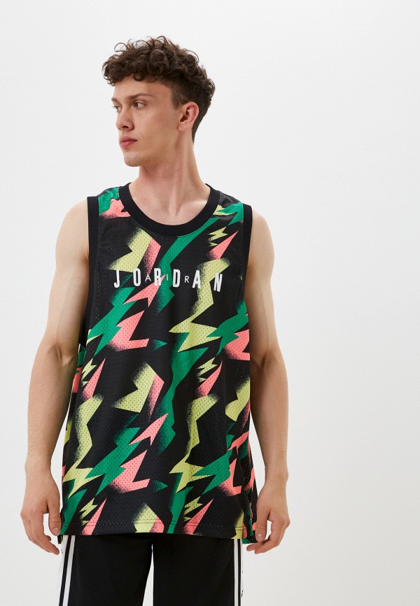 

Майка спортивная Jordan, Черный, M J JUMPMAN AOP JERSEY