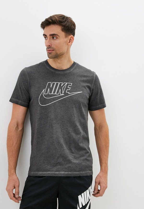 

Футболка Nike, Серый, M NSW TEE DYE/WASH HBR