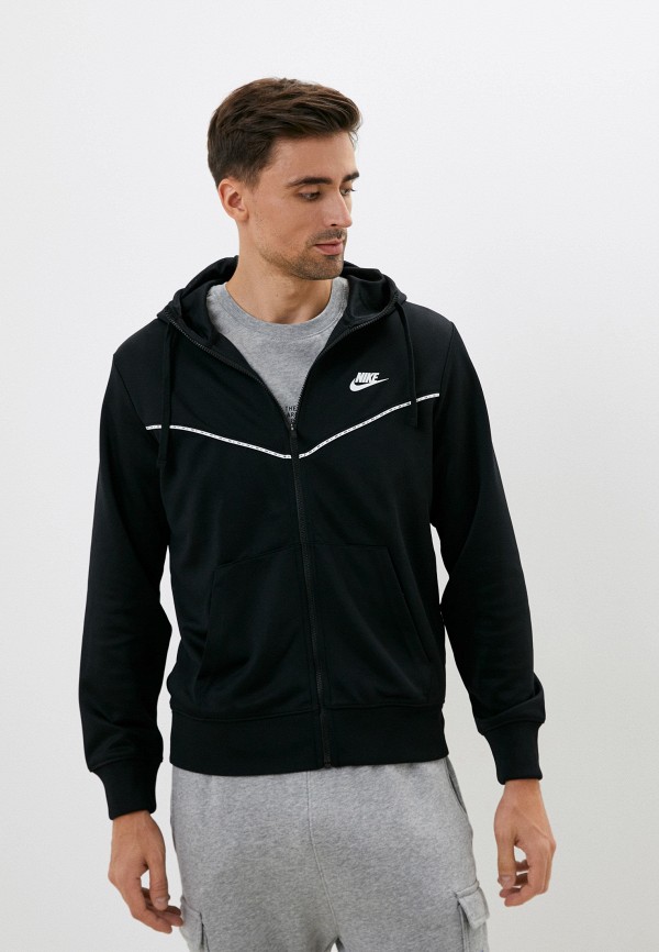 

Толстовка Nike, Черный, M NSW REPEAT PK FZ HOODIE