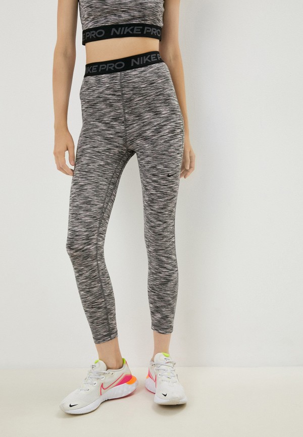 

Тайтсы Nike, Серый, W NP TIGHT CROP SDYE PS PP2