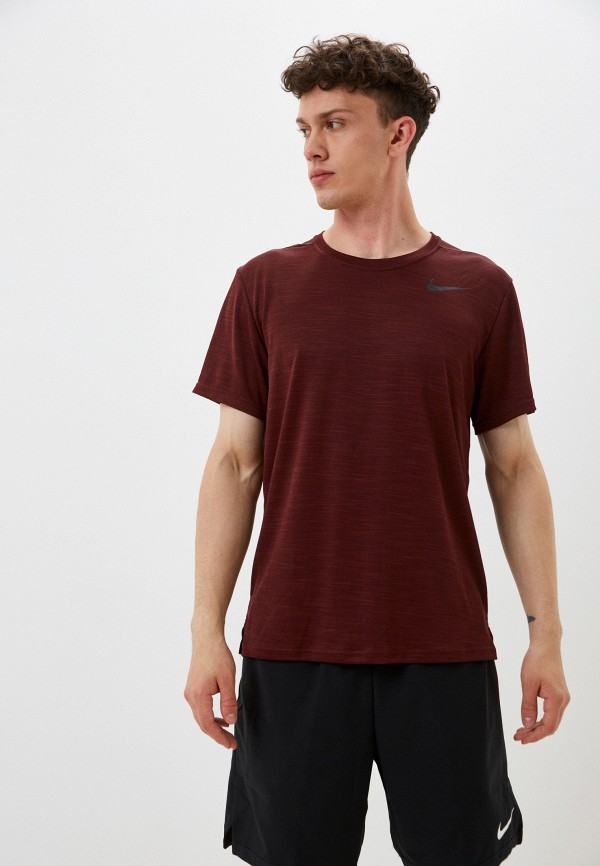 

Футболка спортивная Nike, Бордовый, M NK DF SUPERSET TOP SS NFS