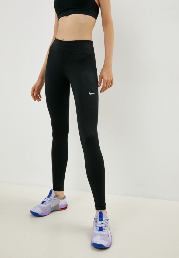

Тайтсы Nike, Черный, W NK FAST TGHT MR NFS